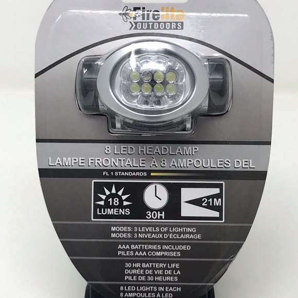 FireLite Outdoor 8 Led Headlamp - Picture 2 of 4